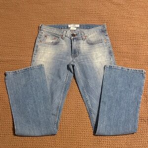 Armani Exchange Light Blue Denim Pants